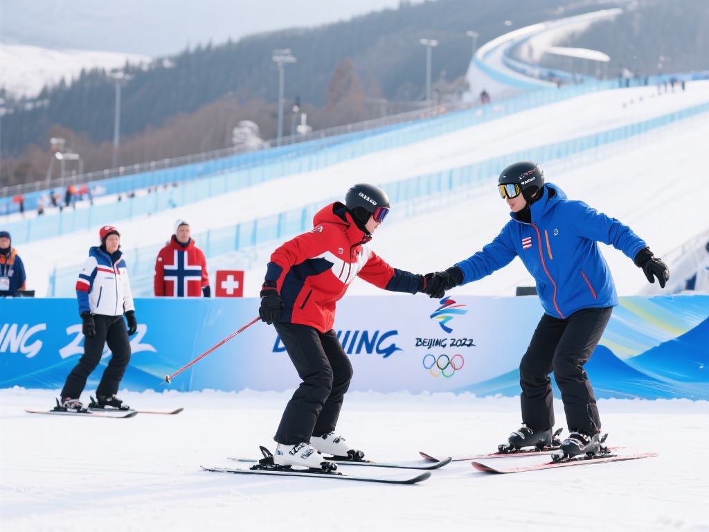 一个典型的案例是中欧在冰雪运动领域的合作。随着20