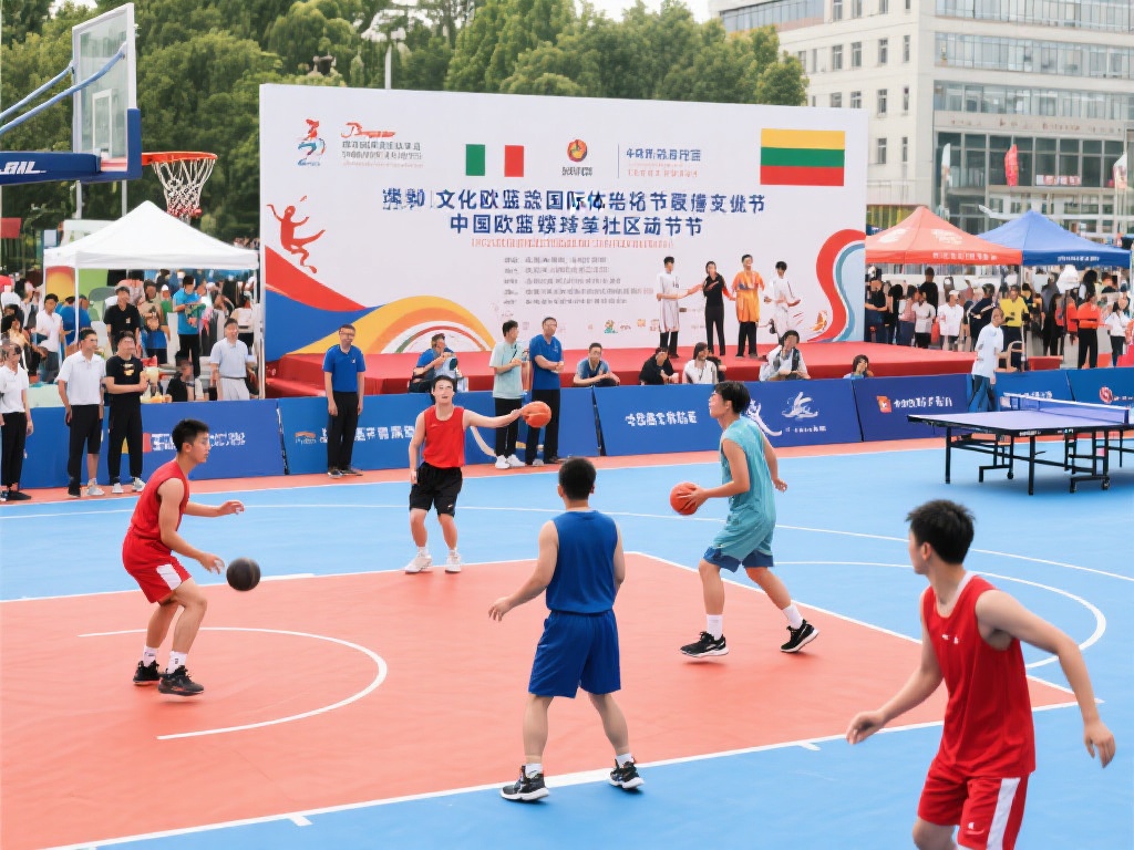 体育文化的交融不仅体现在专业领域，也渗透到民间活动